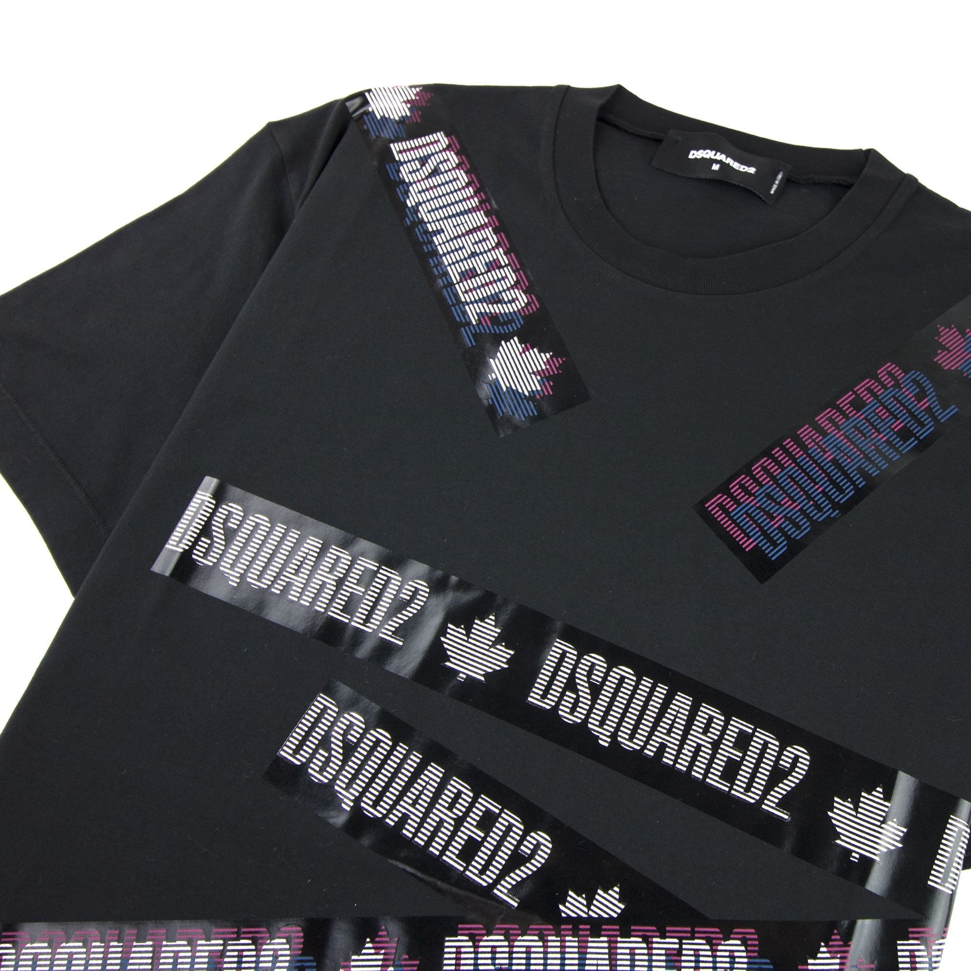 Dsquared2 Logo Tape T-shirt Black 900