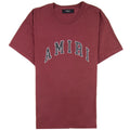 Amiri College Tee Burgundy