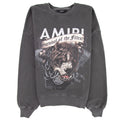 Amiri Pitbull Crew Neck Sweatshirt Vintage Black