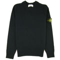 Stone Island 552A3 Knitted Wool Sweater Black V0029