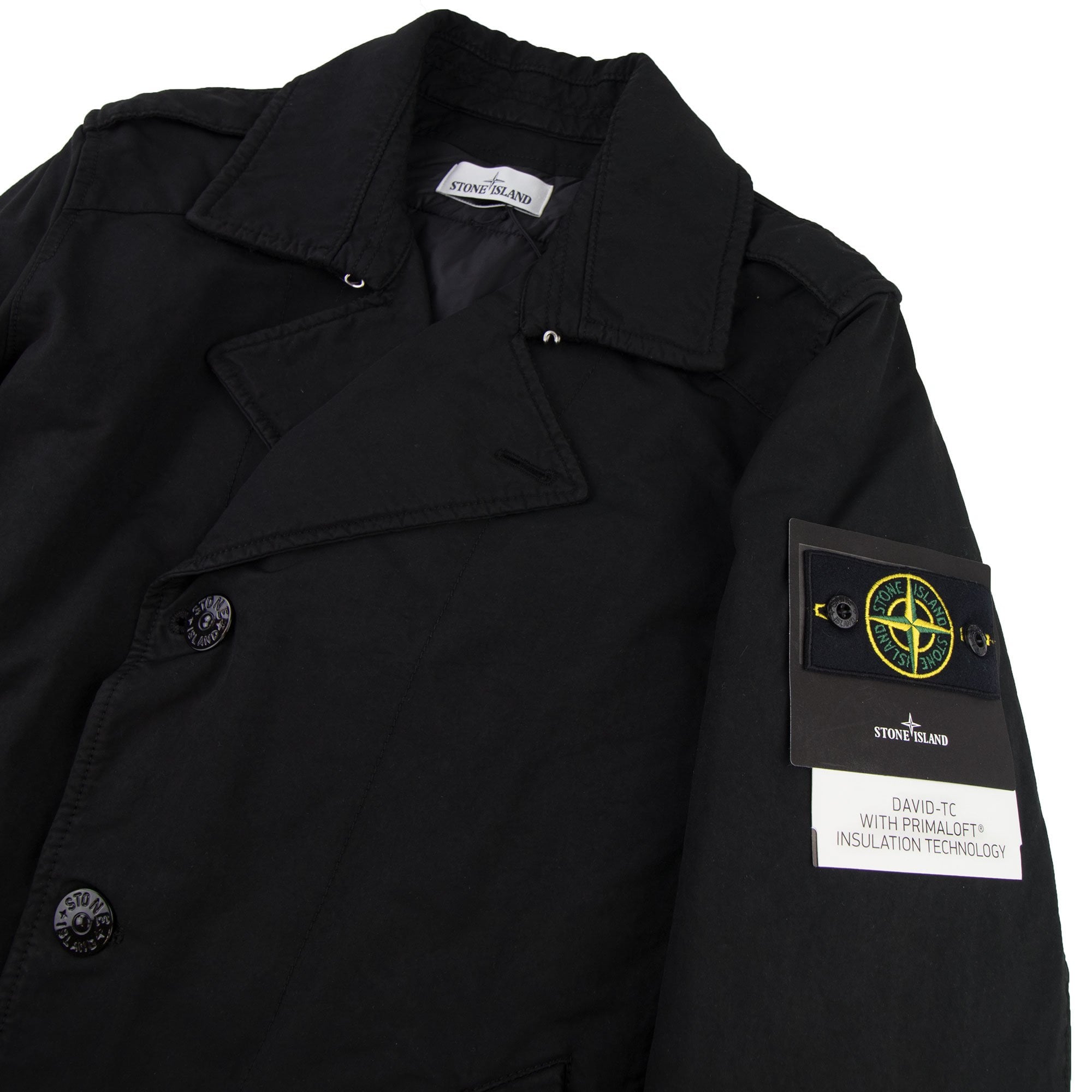 Stone Island 45249 David-TC Primaloft Insulation Trench Coat | ONU