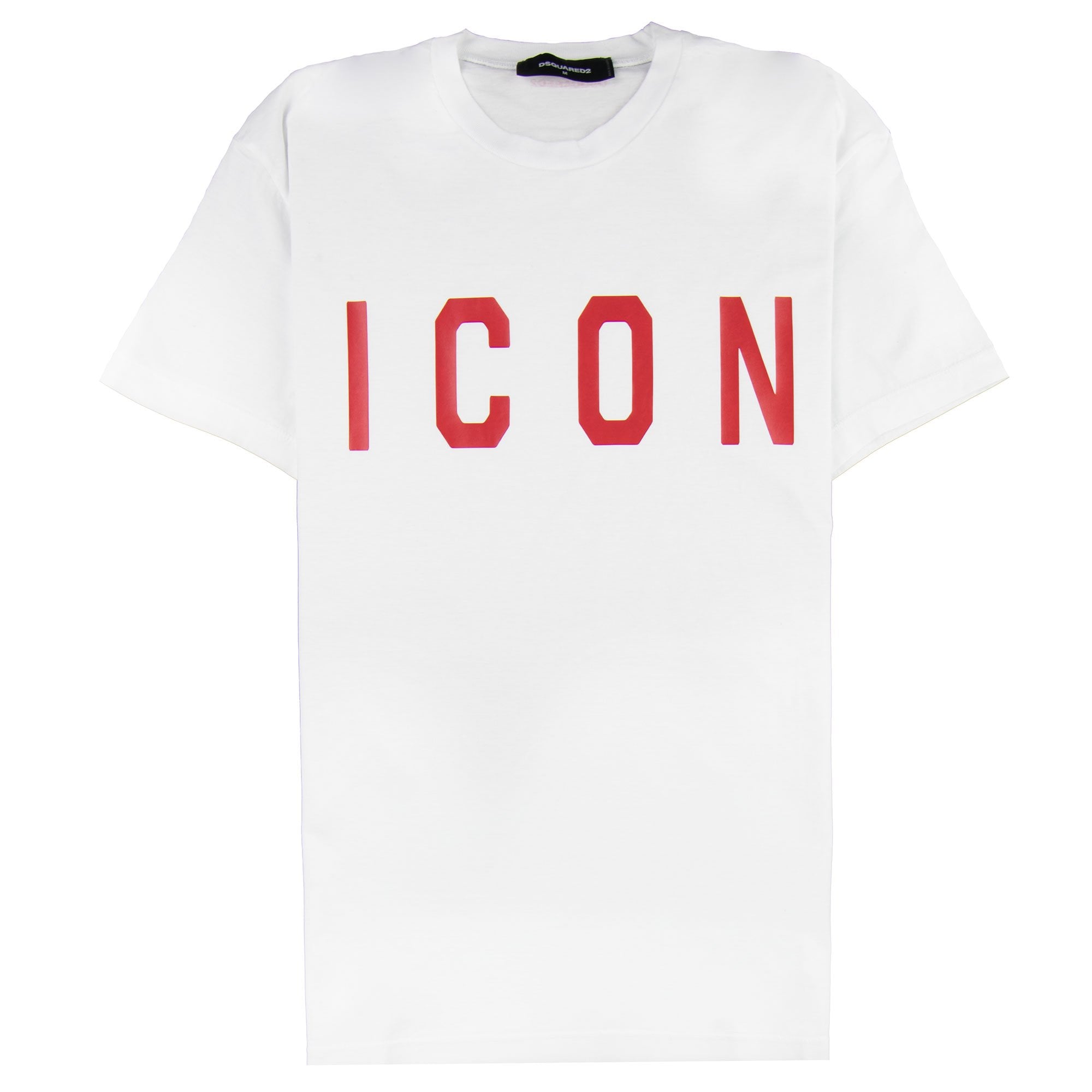 Dsquared2 Icon Print T-shirt White/Red – Onu