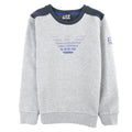 EA7 Junior Sweatshirt Medium Grey Melange