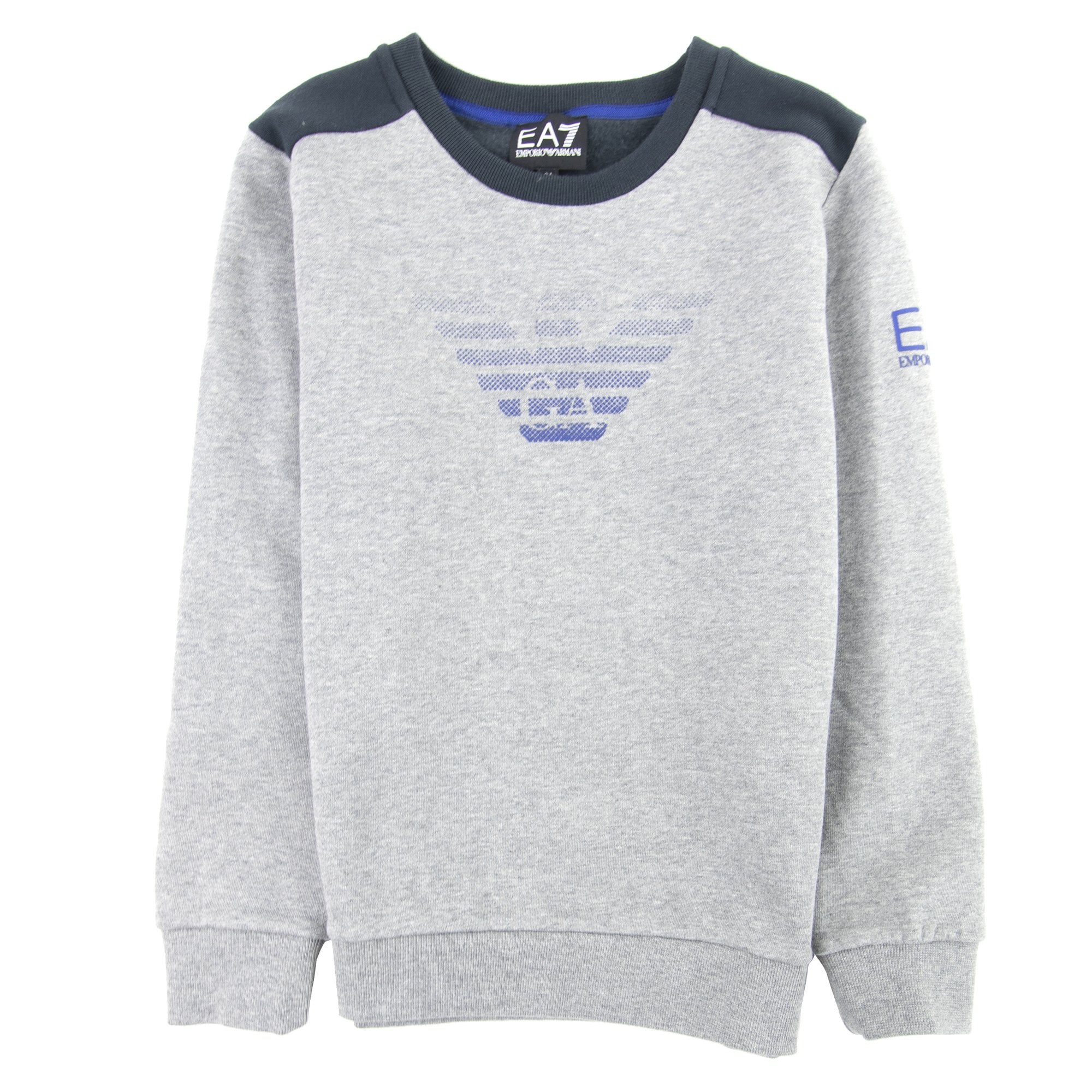 EA7 Junior Sweatshirt Medium Grey Melange