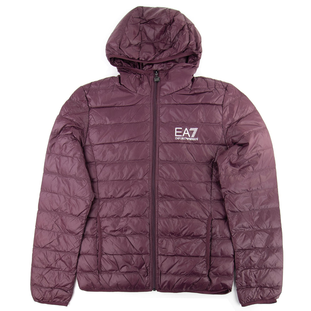 EA7 Quilted Down Jacket Fudge