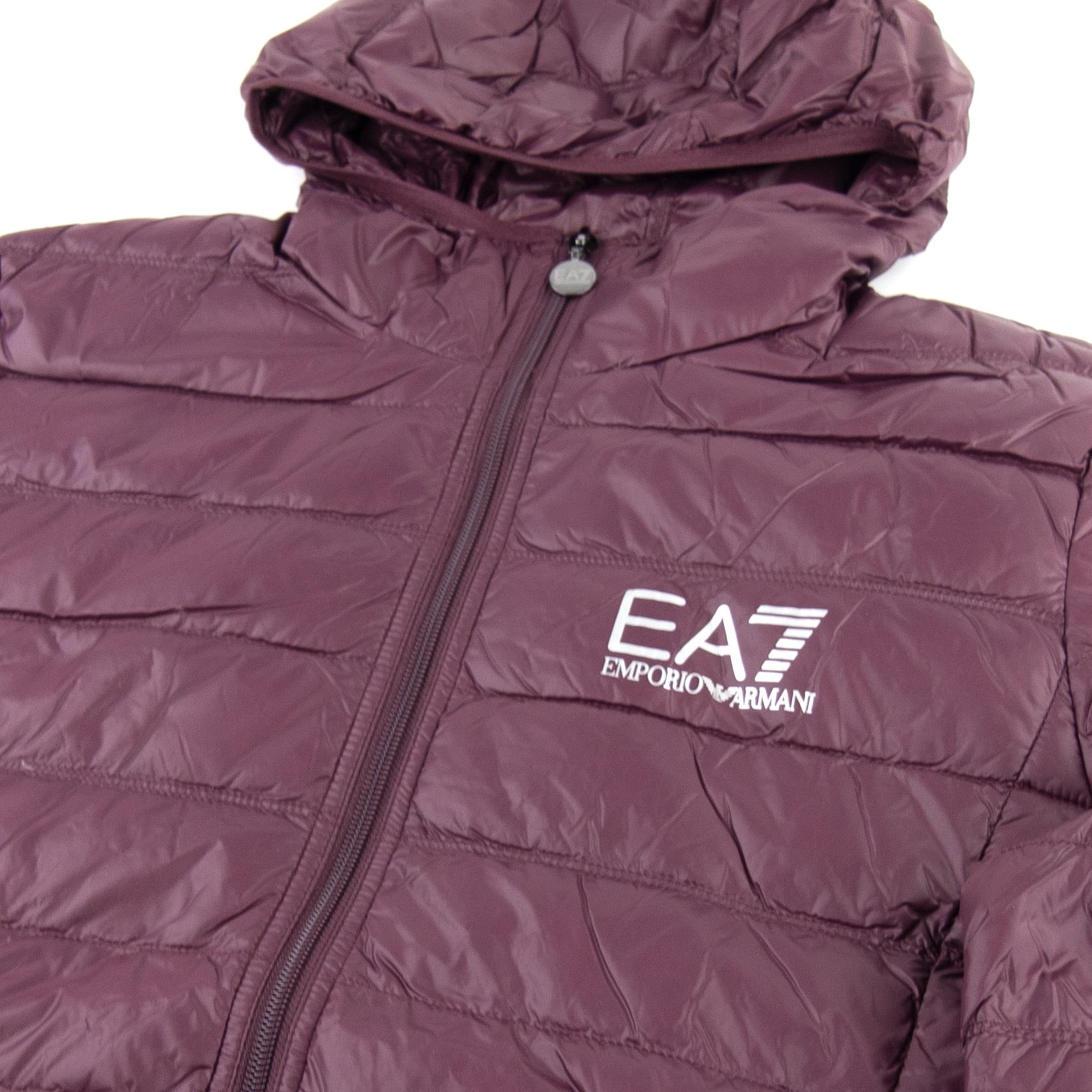 EA7 Quilted Down Jacket Fudge