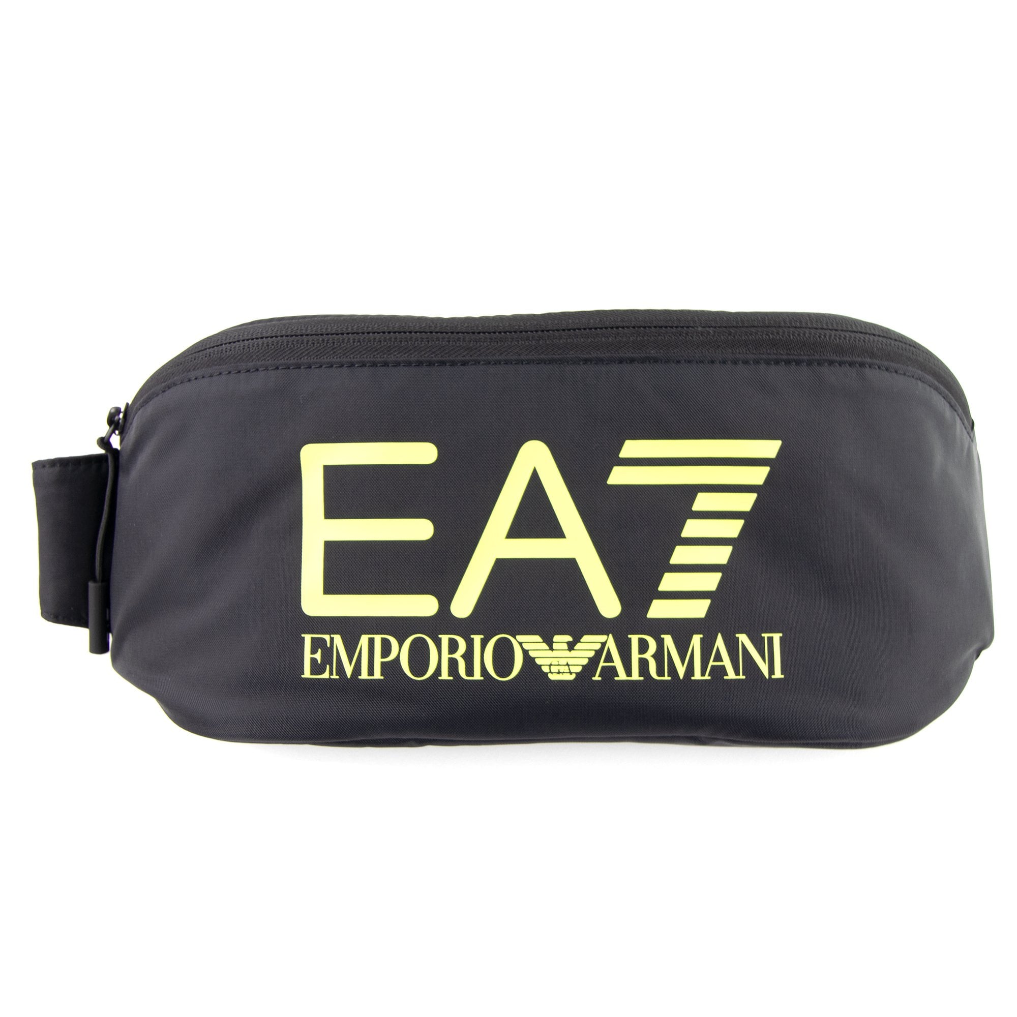 EA7 Logo Belt Bag Black/Yellow