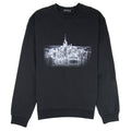 Emporio Armani 'New York' City Scape Knitted Sweatshirt Black
