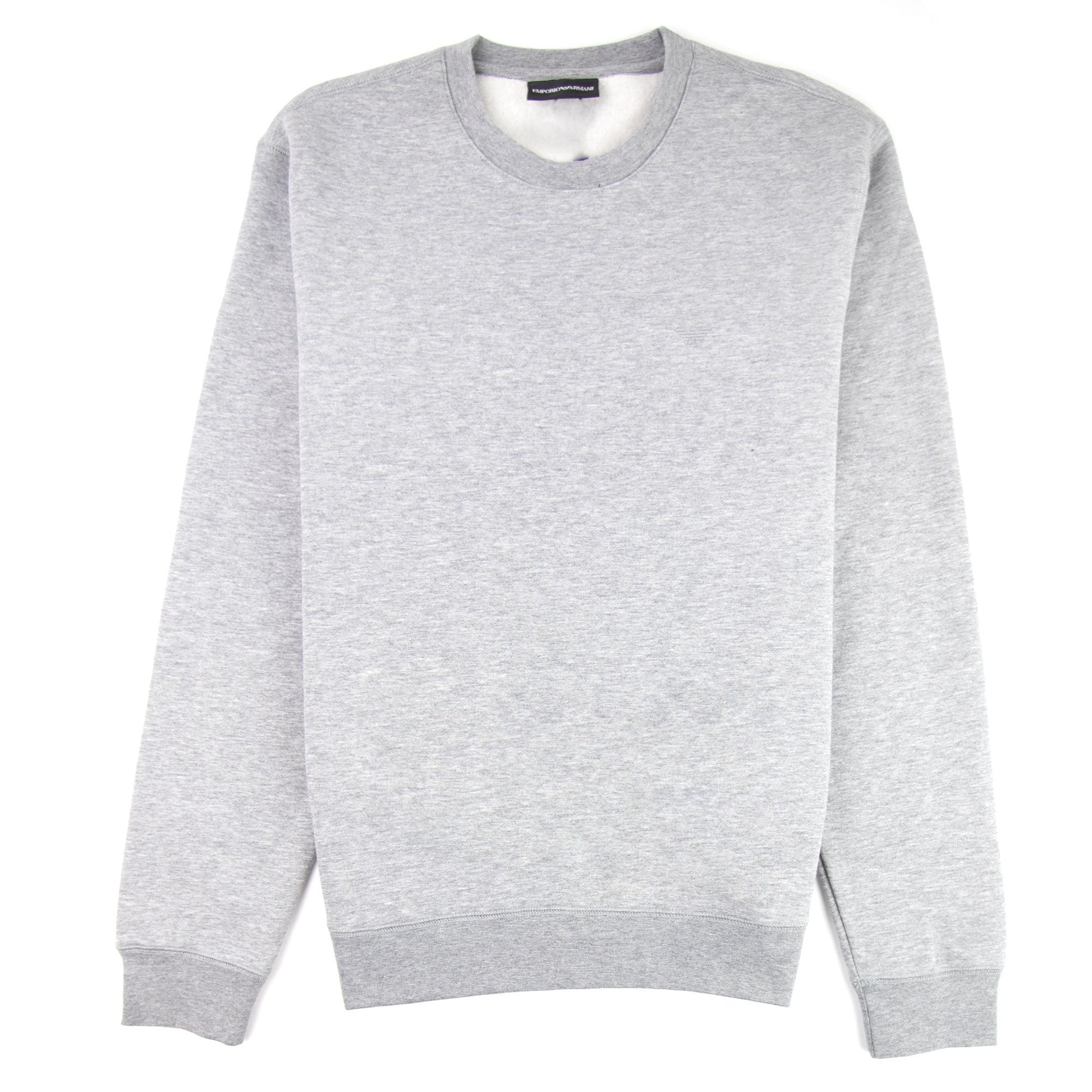 Emporio Armani Small Logo Sweatshirt Grey Melange