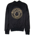 Versace Medusa-Embellished Bomber Jacket Black
