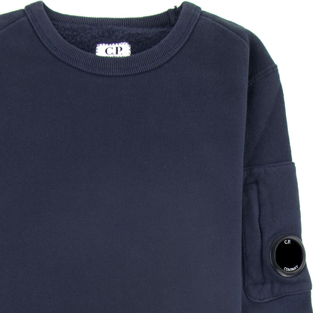 C.P. Company Undersixteen Lens Fleece Sweatshirt Navy 888