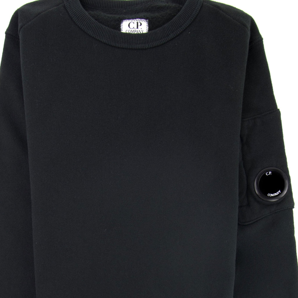 C.P. Company Undersixteen Lens Fleece Sweatshirt Black 999