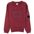 C.P. Company Undersixteen Lens Fleece Patch Sweatshirt Scooter 576