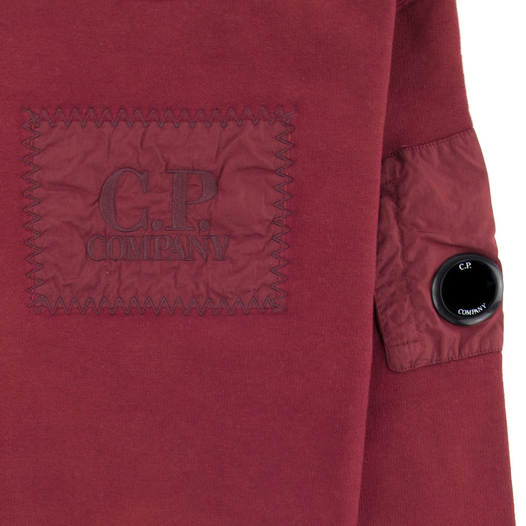 C.P. Company Undersixteen Lens Fleece Patch Sweatshirt Scooter 576