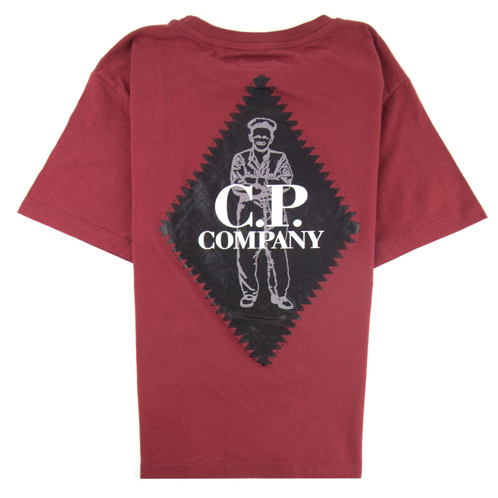 C.P. Company Undersixteen Diamond Back Logo Tee Scooter 576