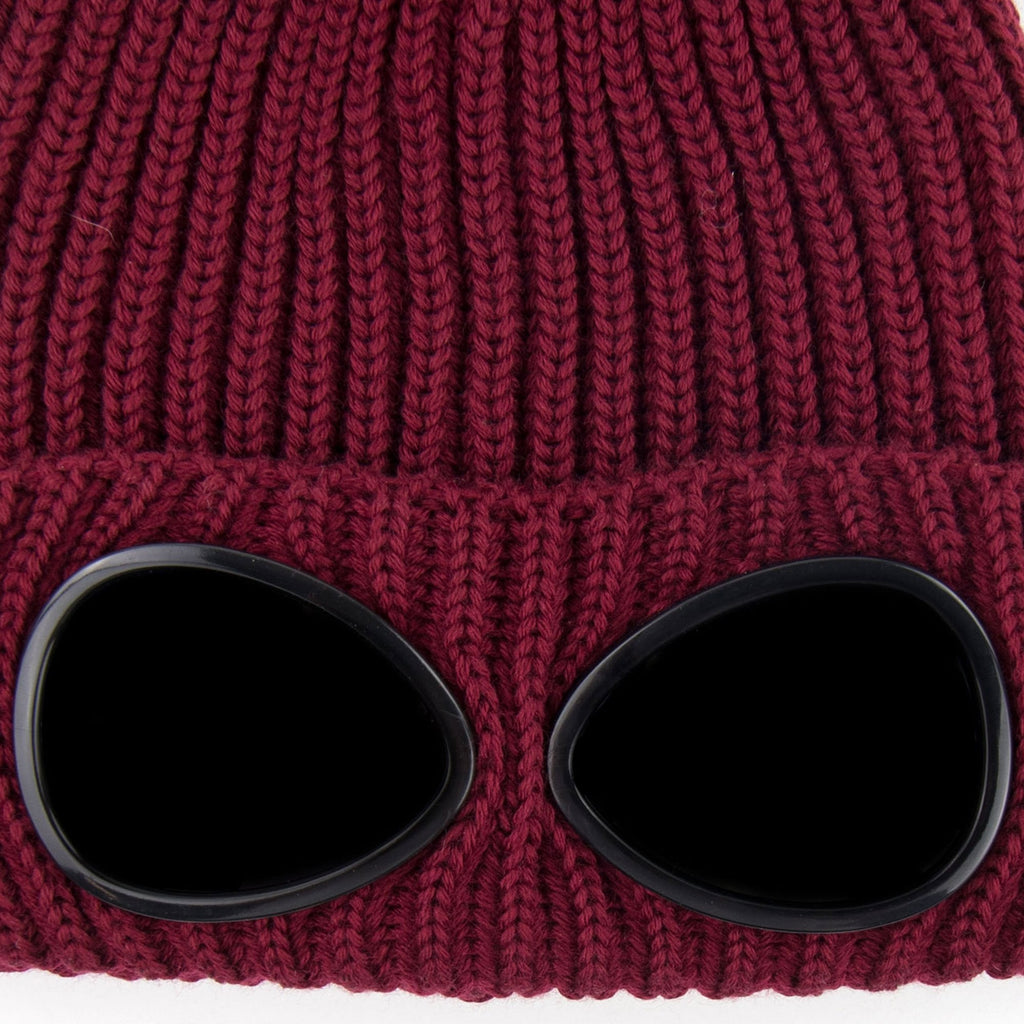 C.P. Company Undersixteen Extra Fine Merino Wool Goggle Beanie Scooter 576