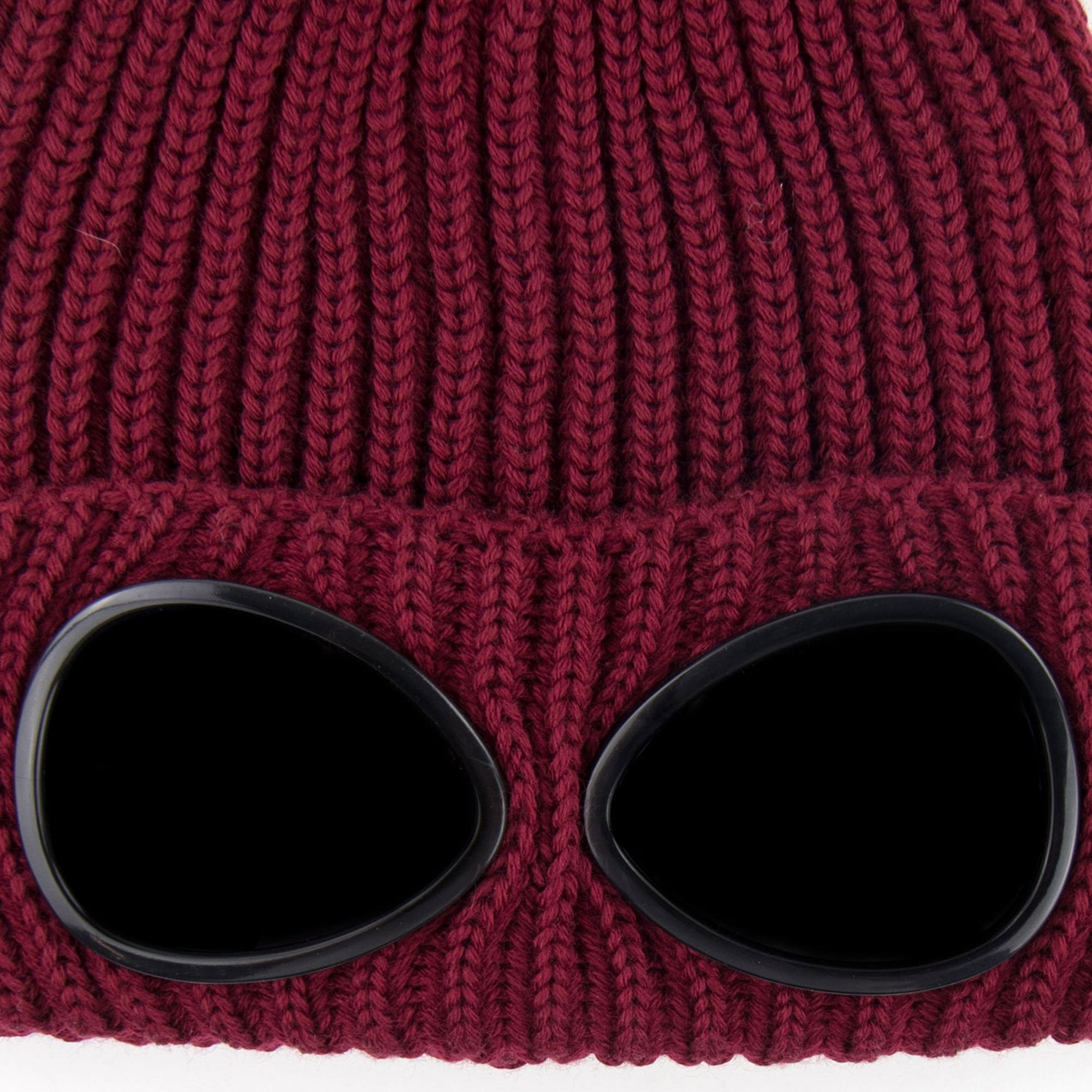 C.P. Company Undersixteen Extra Fine Merino Wool Goggle Beanie Scooter 576