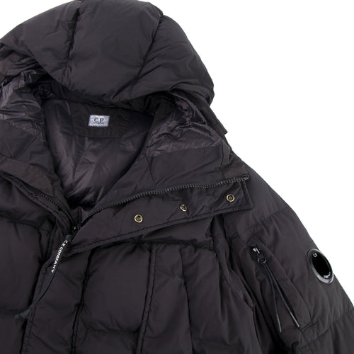 C.P. Company Nycra Full Length Puffer Jacket Black 999