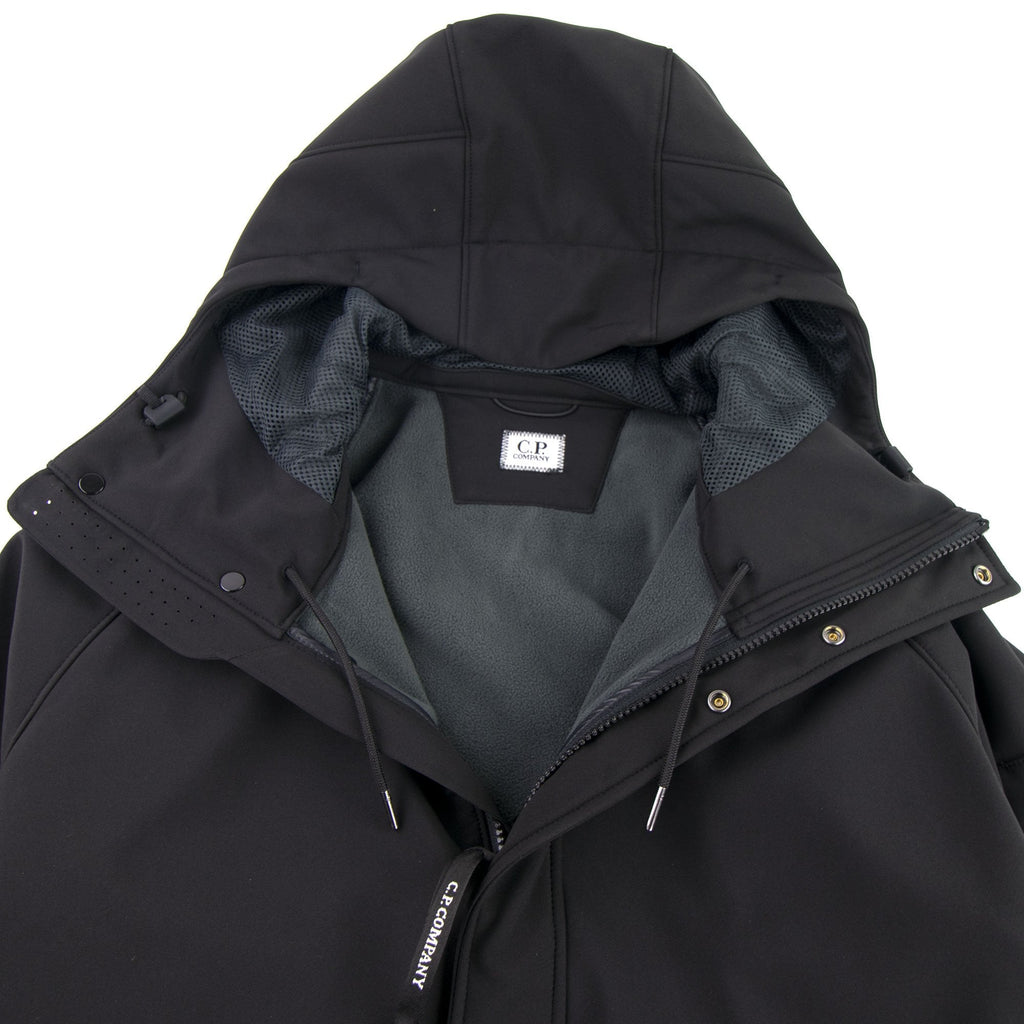 C.P. Company Soft Shell Lens Jacket Black 999