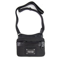 Versace Jeans Couture Motif Logo Crossbody Bag Black