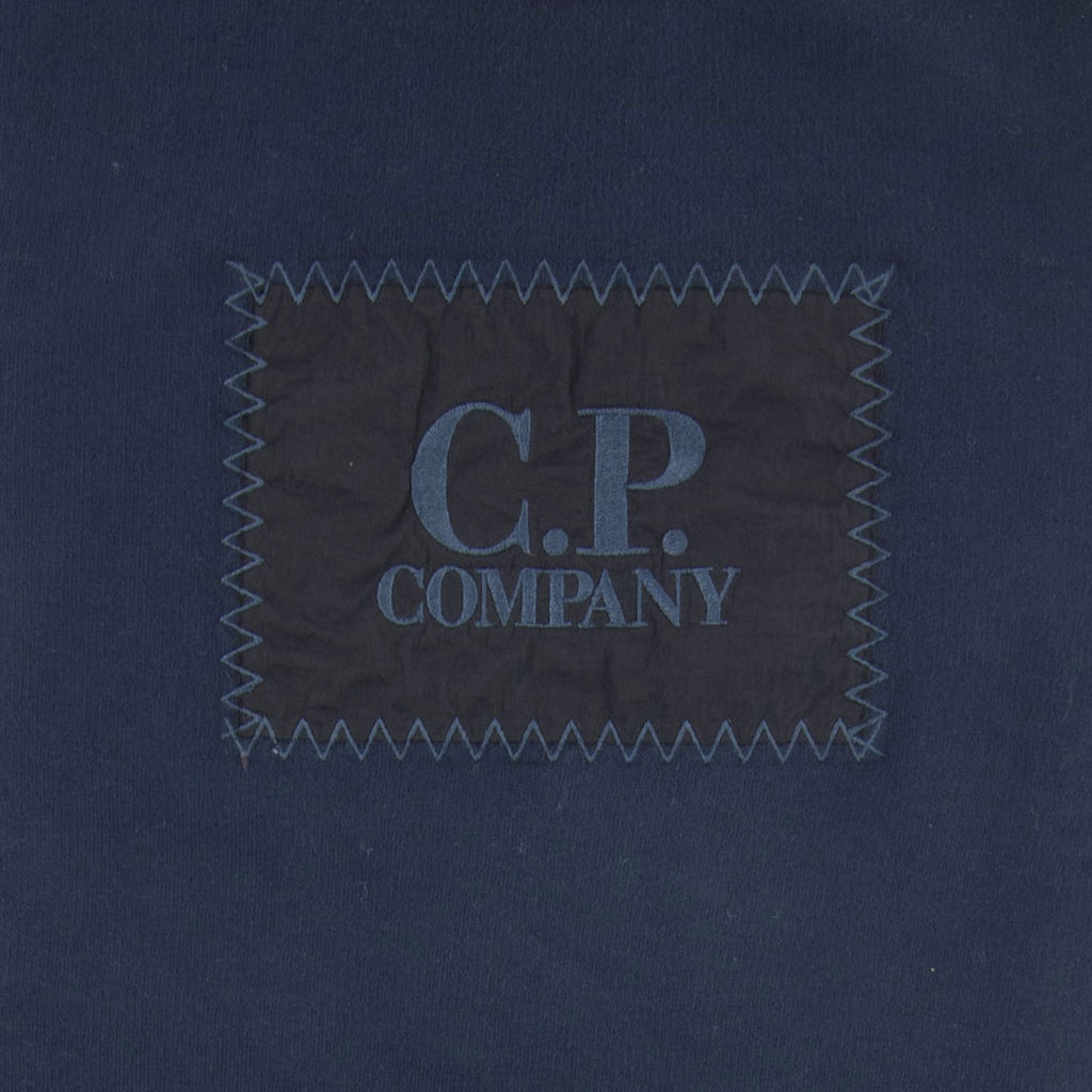 C.P Company Undersixteen Lens Fleece Patch Sweatshirt Navy 888