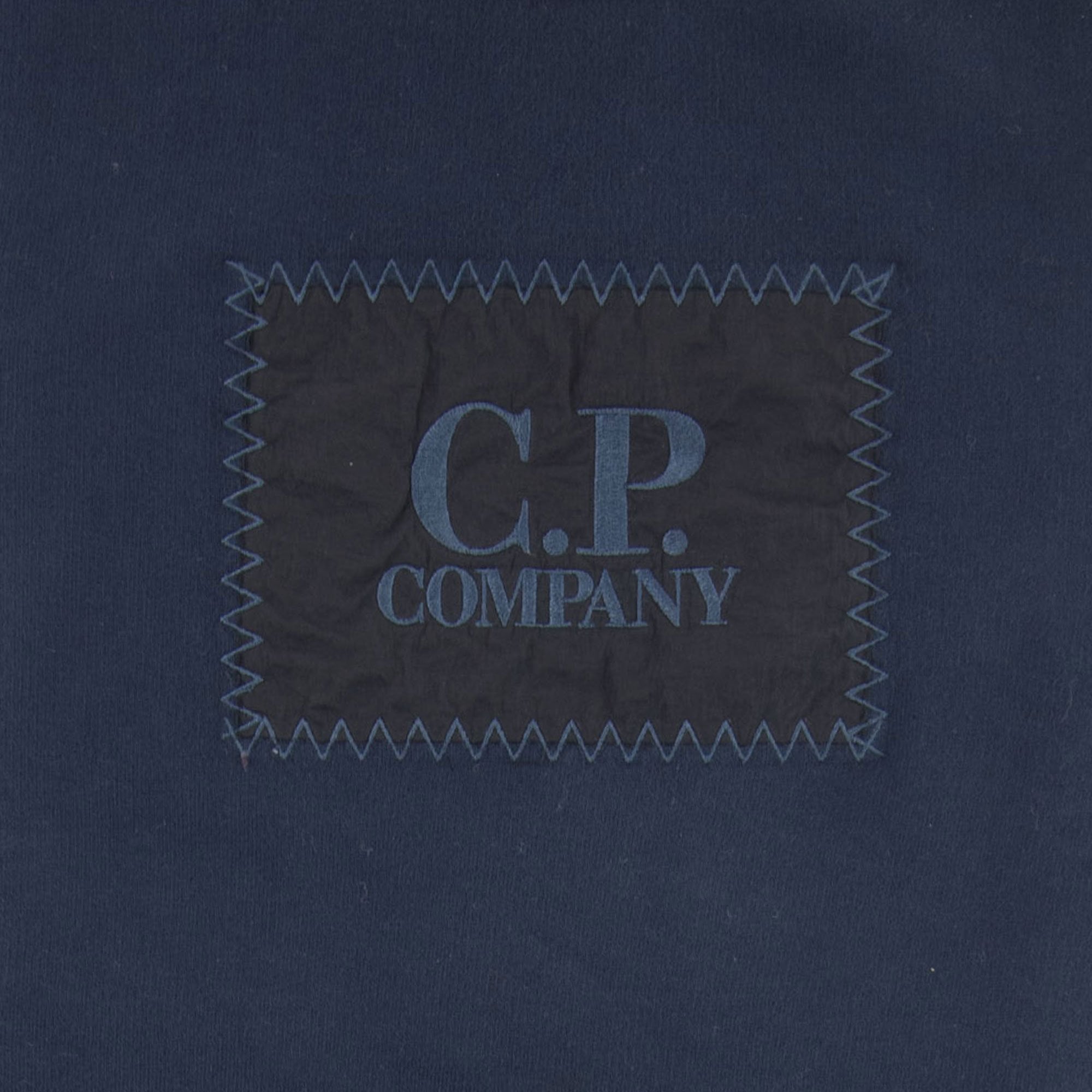 C.P Company Undersixteen Lens Fleece Patch Sweatshirt Navy 888