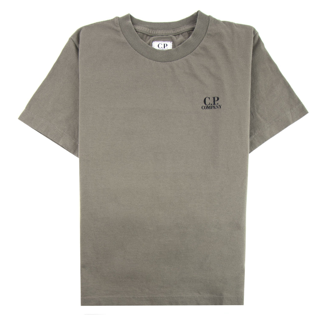 Cp Company Undersixteen Diamond Back Logo Tee Dusty Olive 661