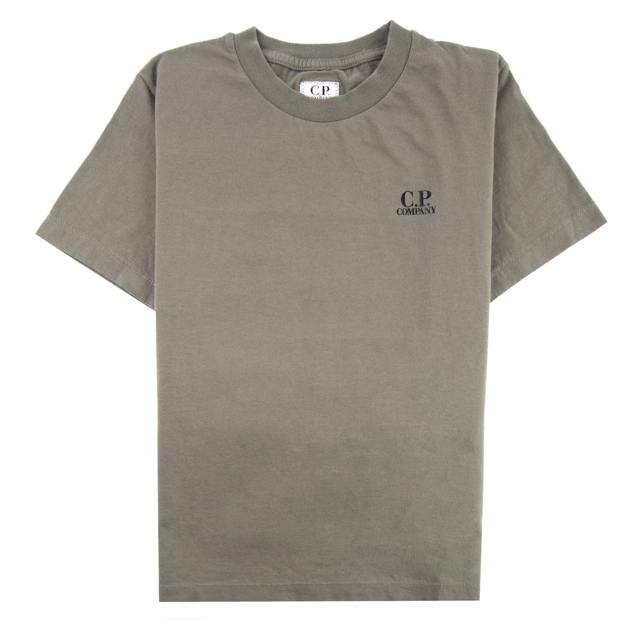 Cp Company Undersixteen Diamond Back Logo Tee Dusty Olive 661
