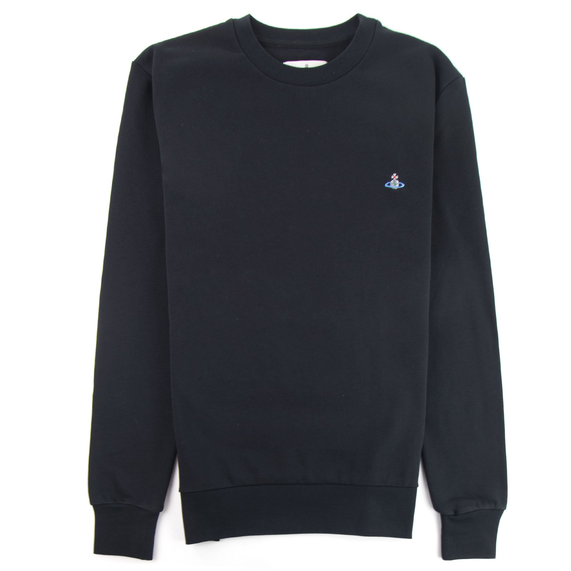 Vivienne Westwood Roundneck Logo Sweatshirt Black