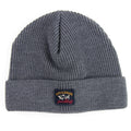 Paul And Shark Thin Ribbed Wool Hat Grey 664