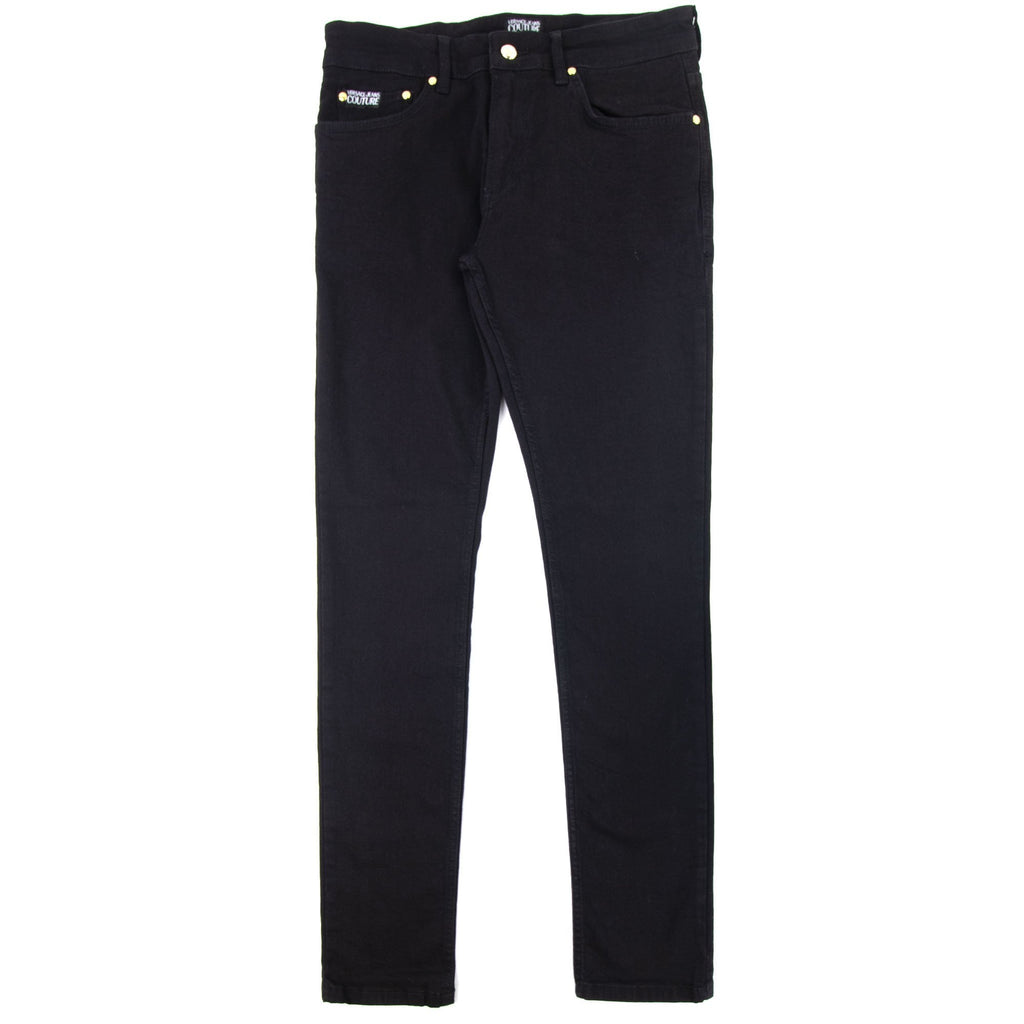 Versace Jeans Couture Slim Fit Denim Stretch Jean Black
