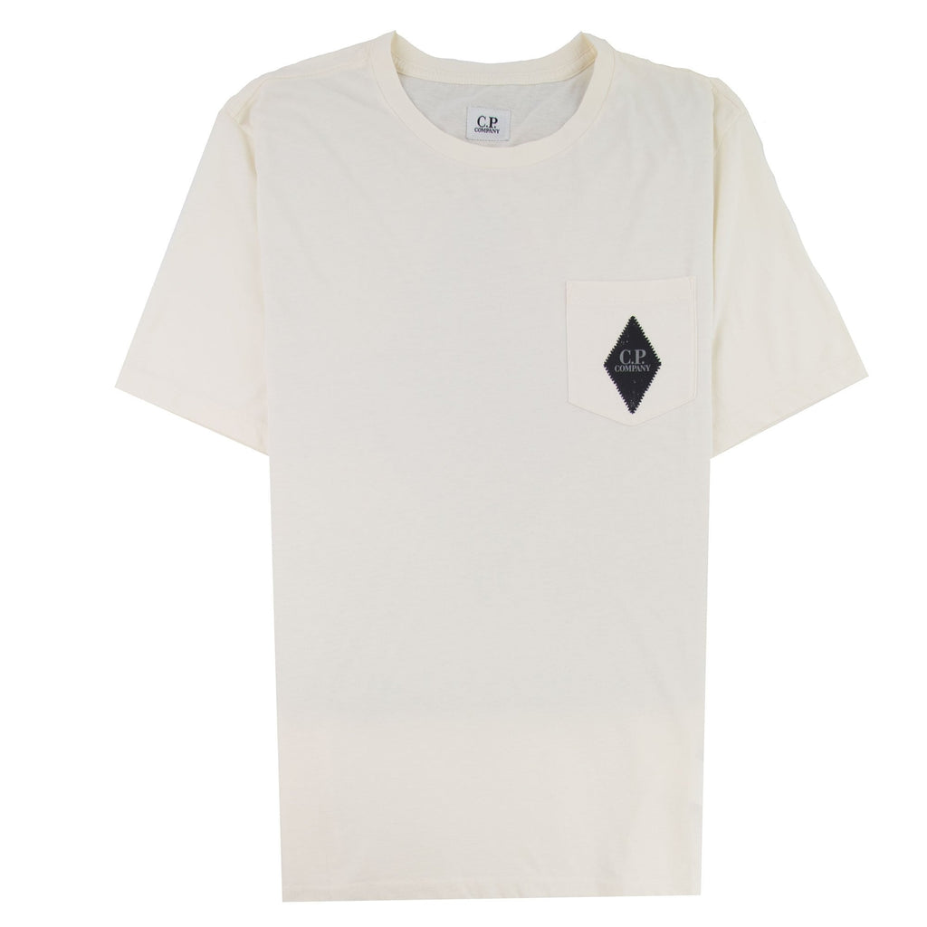 CP Company Diamond Pocket T-shirt Off White 103