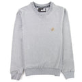 Love Moschino Gold Peace Logo Sweatshirt Grey