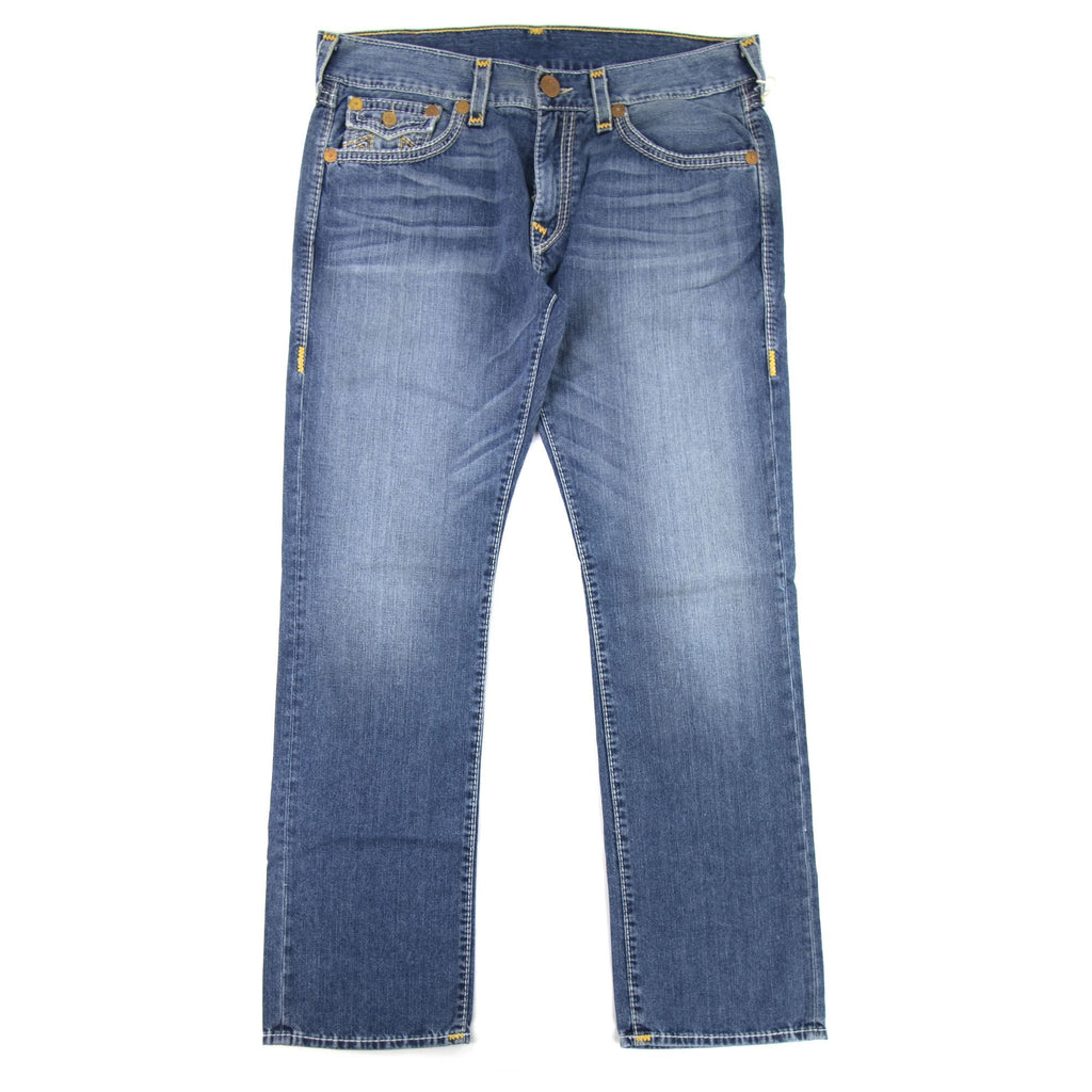 True Religion Ricky W/flap Big Qt Jeans Denim