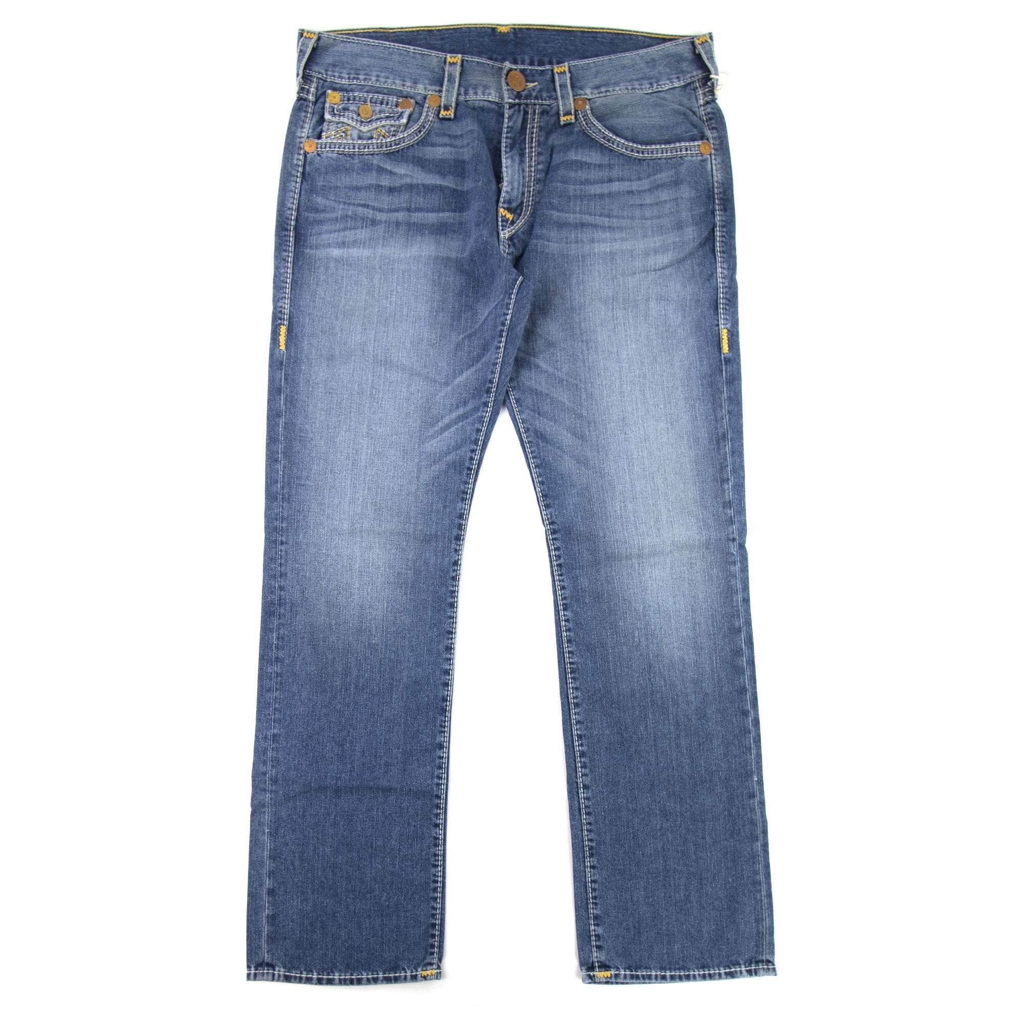 True Religion Ricky W/flap Big Qt Jeans Denim