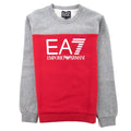 EA7 Junior Block S/S Red/Grey