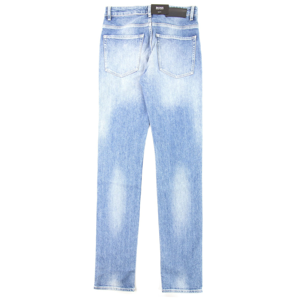 Hugo Boss Delaware 3-1 Slim Fit Mid Stonewash Jeans Blue
