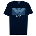 EA7 Letter Eagle Logo T-shirt Dark Blue