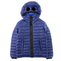 C.P. Company Undersixteen Surf Blue Down Filled Goggle Jacket Navy 878