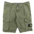 Stone Island L07WA 'OLD' Dye Treatment Bermuda Shorts Military V0158