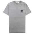Stone Island 24113 Logo T-shirt Grey V0M64