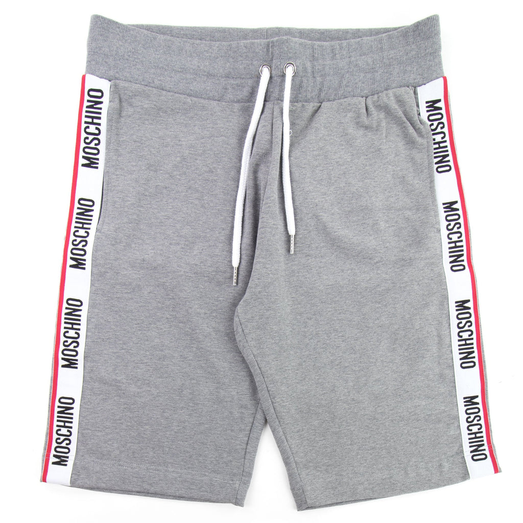 Moschino Underwear Logo Tape Shorts Grey 0506