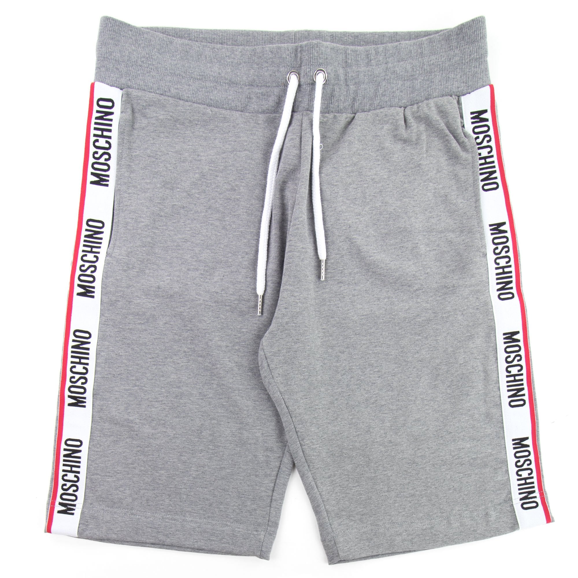 Moschino Underwear Logo Tape Shorts Grey 0506