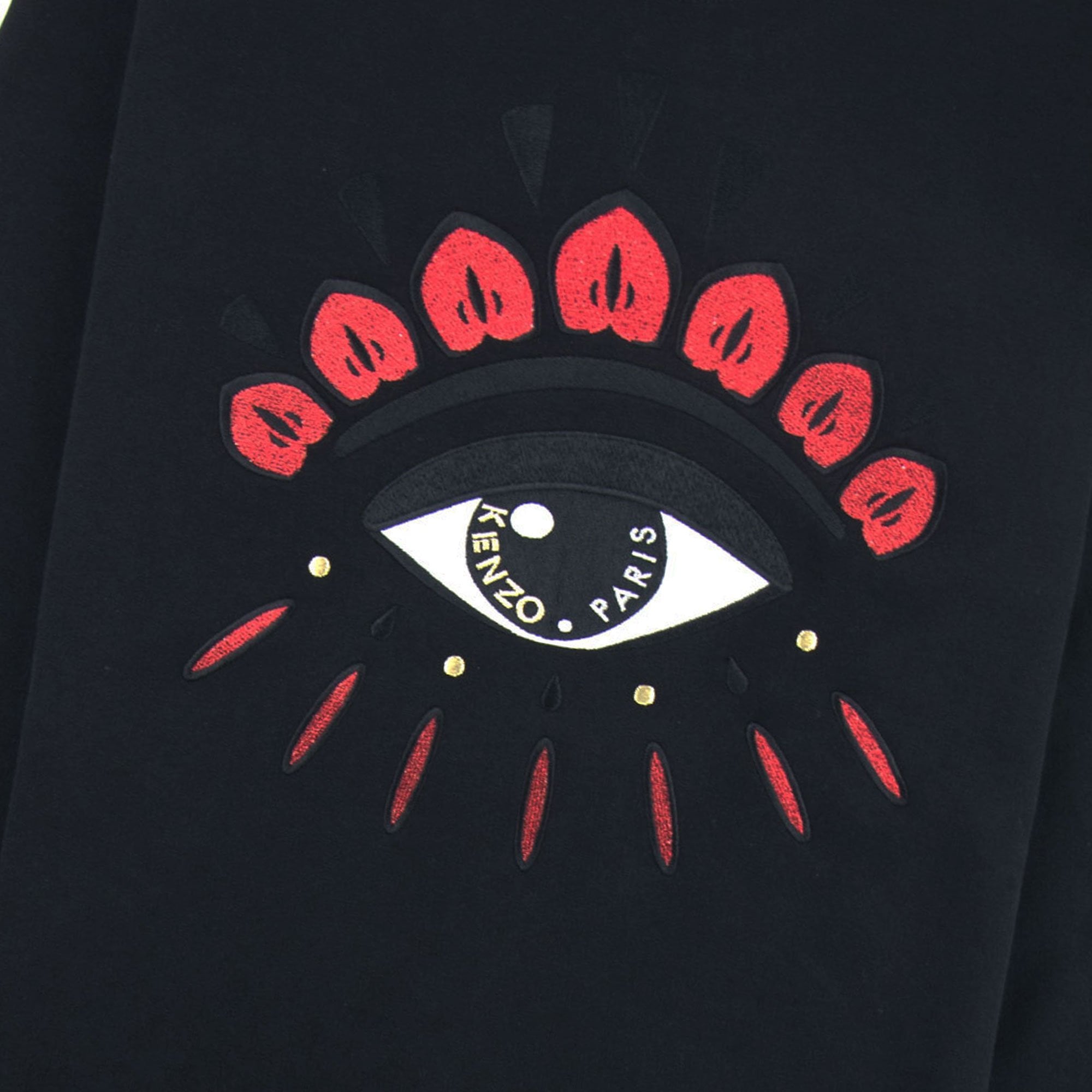 Kenzo Eye Sweatshirt Black/Red