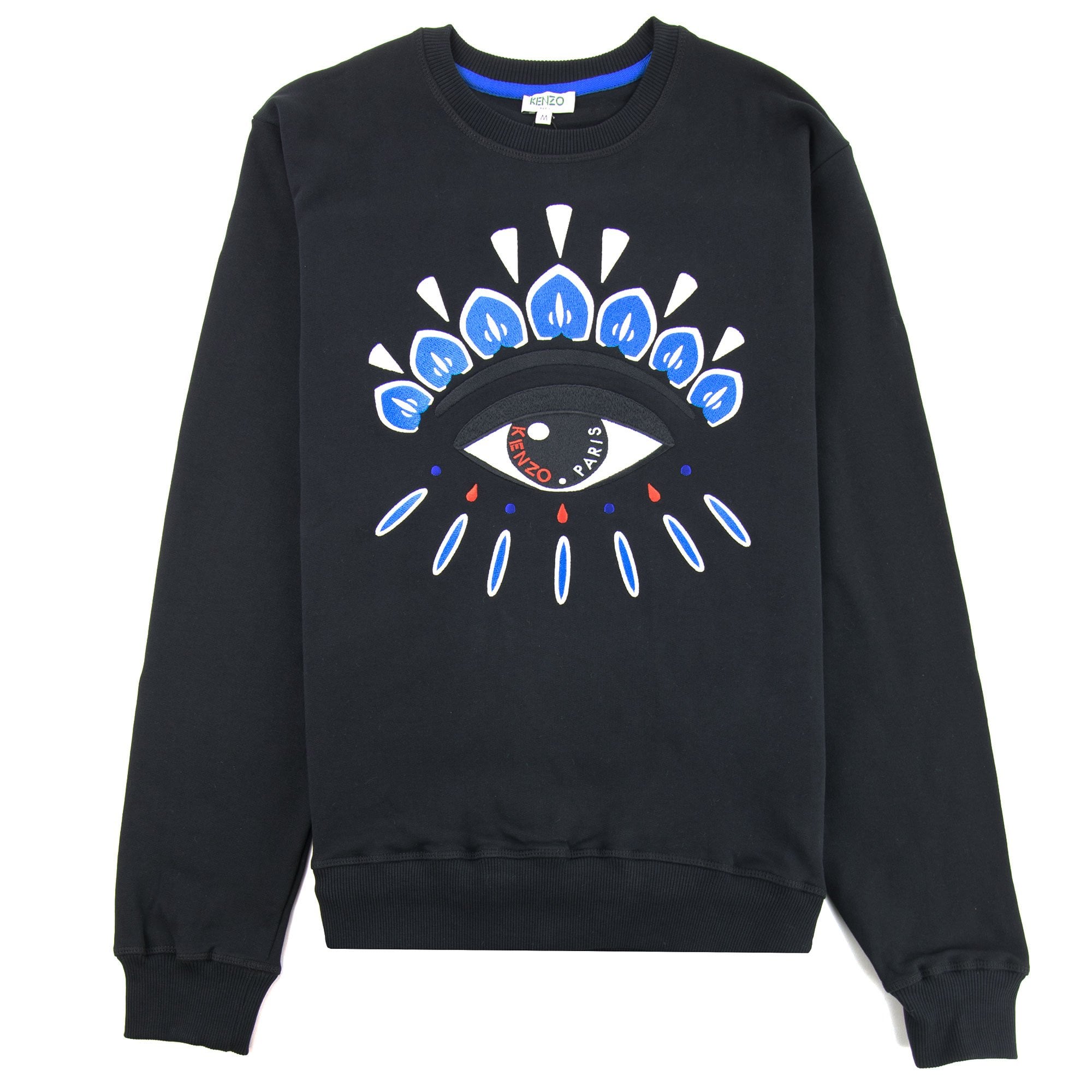 Kenzo Eye Sweatshirt Black/Blue