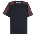 Prada Metal Badge Jersey T-shirt Black