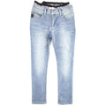 Emporio Armani Jnr J17 Logo Insert Jeans 0942 Mid Blue