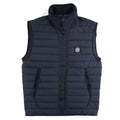 Stone Island G0125 Loom Woven Lightweight Down Gilet Navy V0020