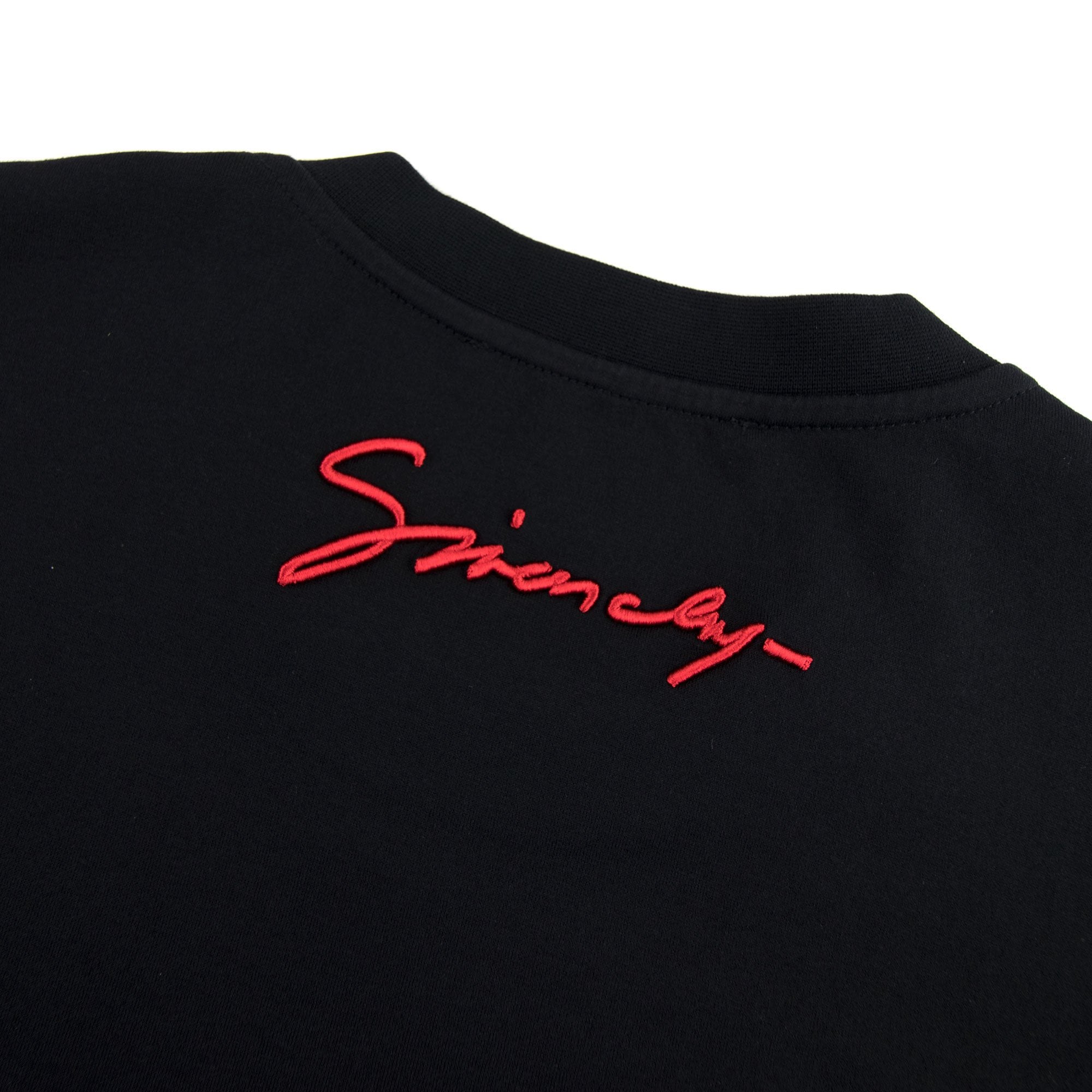 Givenchy Lion Print Oversized Fit T-shirt Black