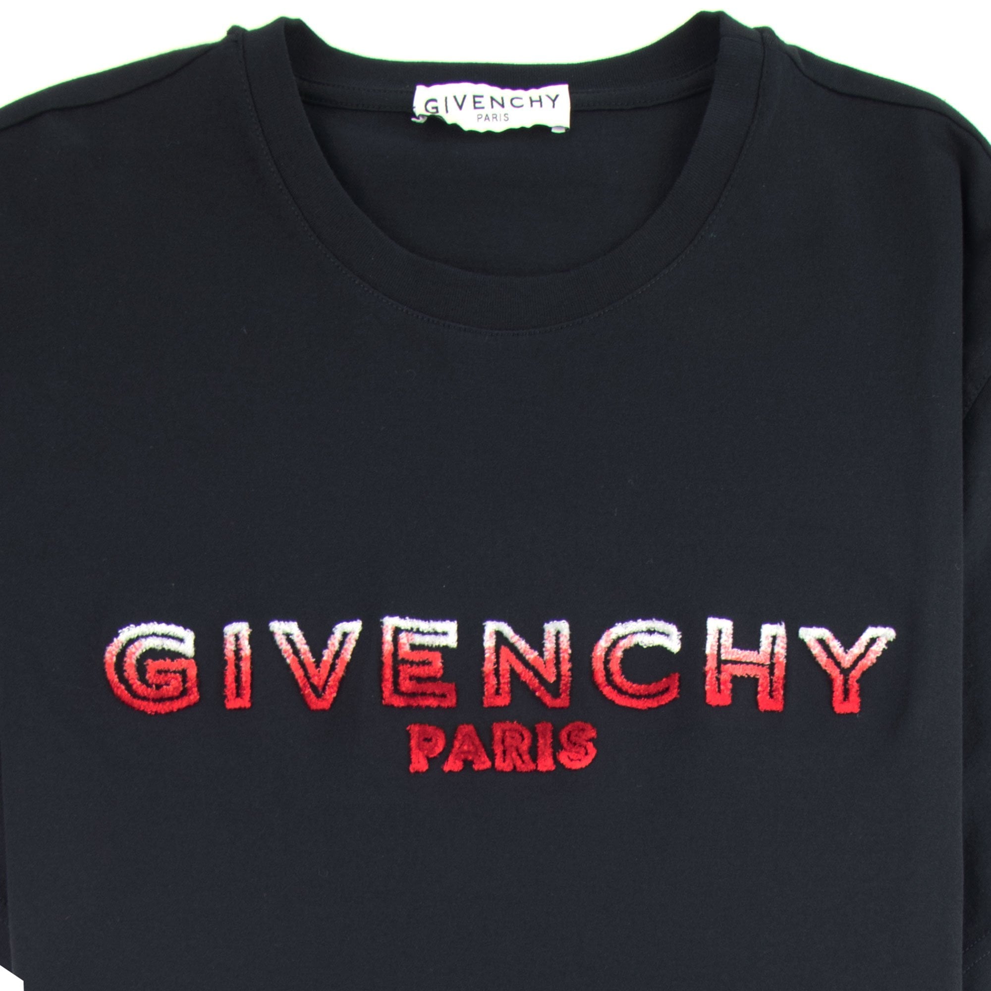 Givenchy Faded Regular Fit T-shirt Black